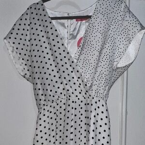 White Polka Dot Jumper